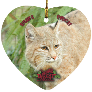 Ornament - Smalls Bobcat Heart