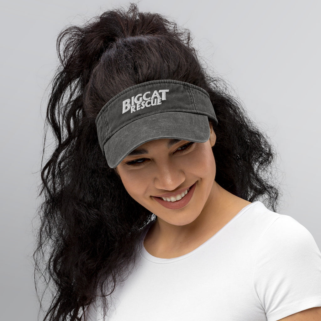 Hat - Embroidered BCR Logo Denim visor