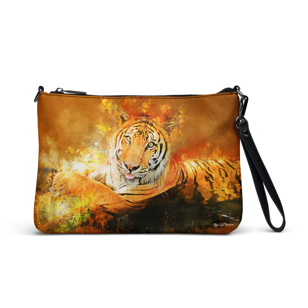 Crossbody Bag - Simba's Splendor Crossbody Bag: Showcasing Majestic Wildlife Artistry - Chic Style with a Cause