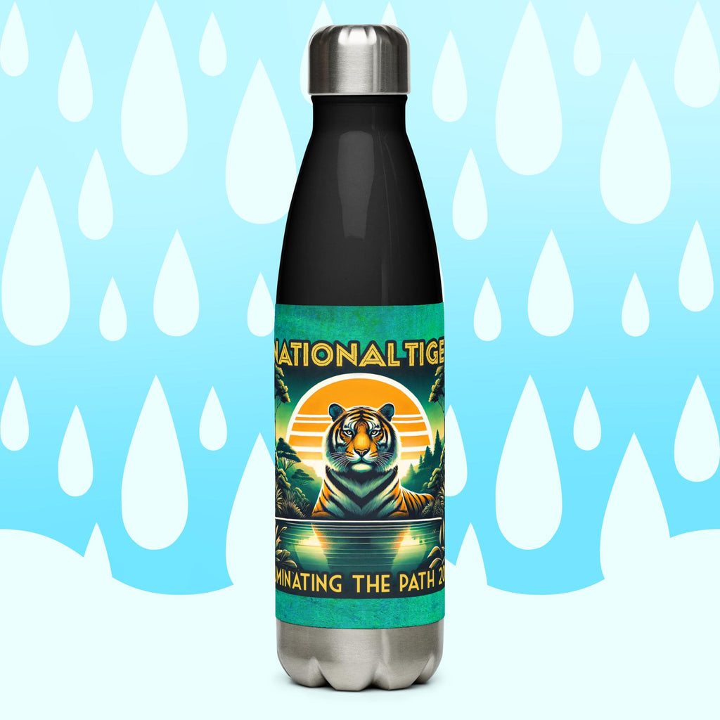 Tumbler - International Tiger Day 2024 Steel Water Bottle