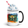 Mug - International Tiger Day 2024 Colorful Handle Mug