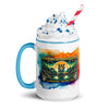 Mug - International Tiger Day 2024 Colorful Handle Mug