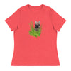 Shirt - Flint the Curious Bobcat Women's Relaxed T-Shirt