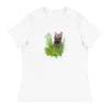Shirt - Flint the Curious Bobcat Women's Relaxed T-Shirt