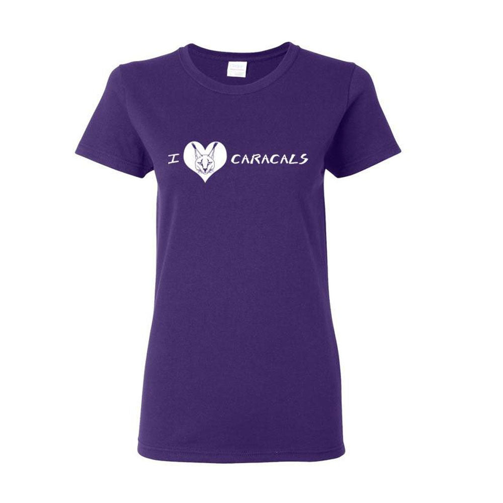 Shirt - I Heart Caracals Women's Scoop – Big Cat Rescue