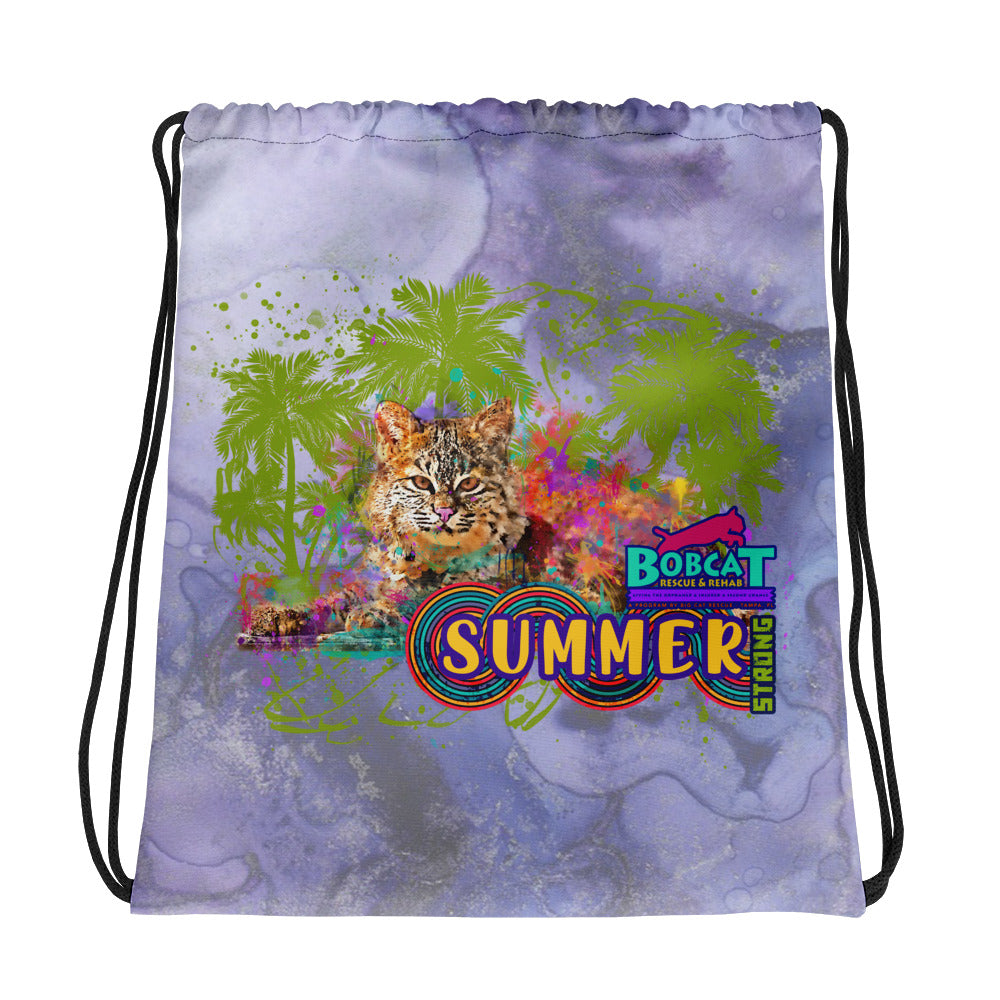 Bag - Summer Paradise Rehab Bobcat Drawstring
