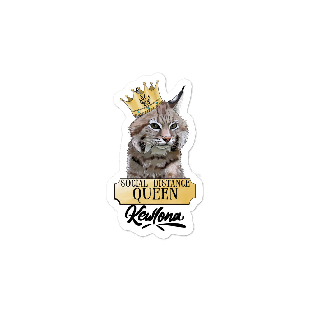 Sticker - Kewlona Bobcat Social Queen