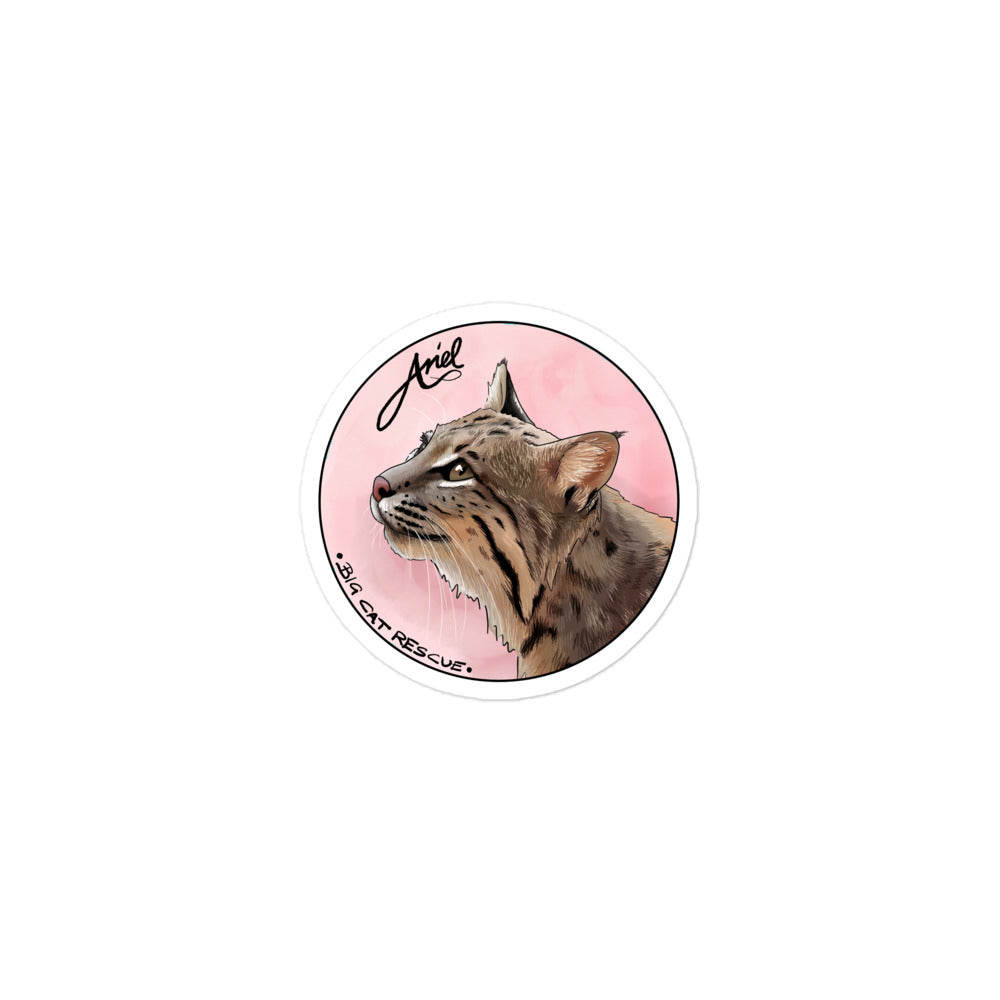 Sticker - Ariel Bobcat