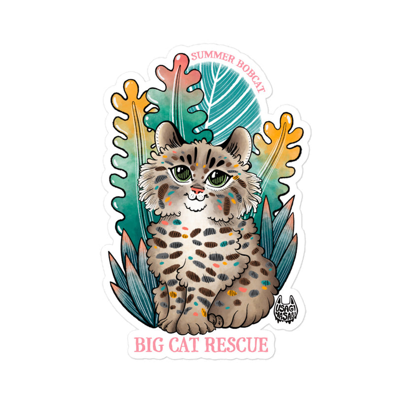Sticker - Summer Bobcat Dreams