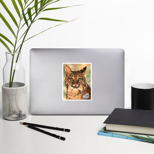 Sticker - Sioux Bobcat Painting