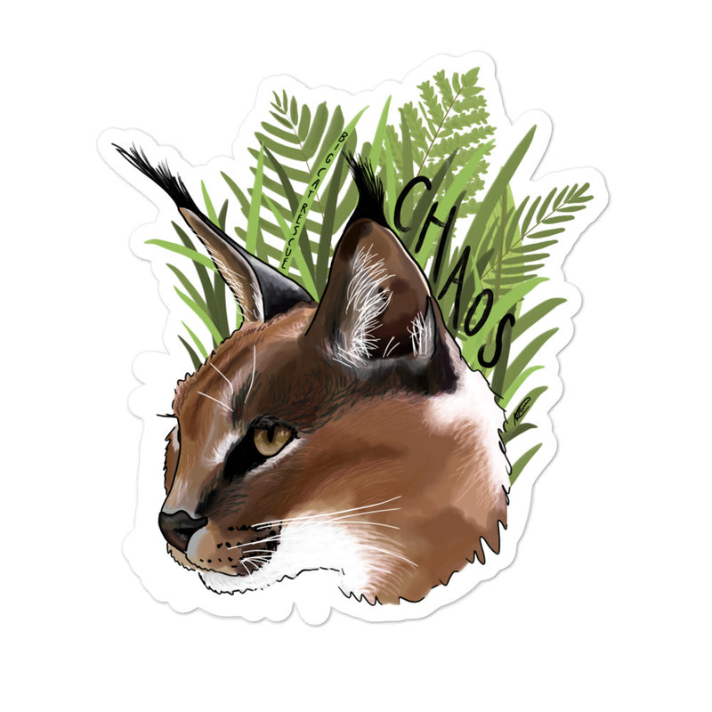 Sticker - Chaos the Caracal