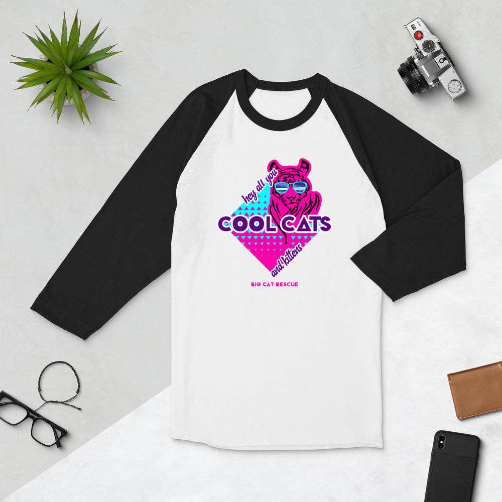 Shirt - Hey All You Cool Cats & Kittens 3/4 Sleeve