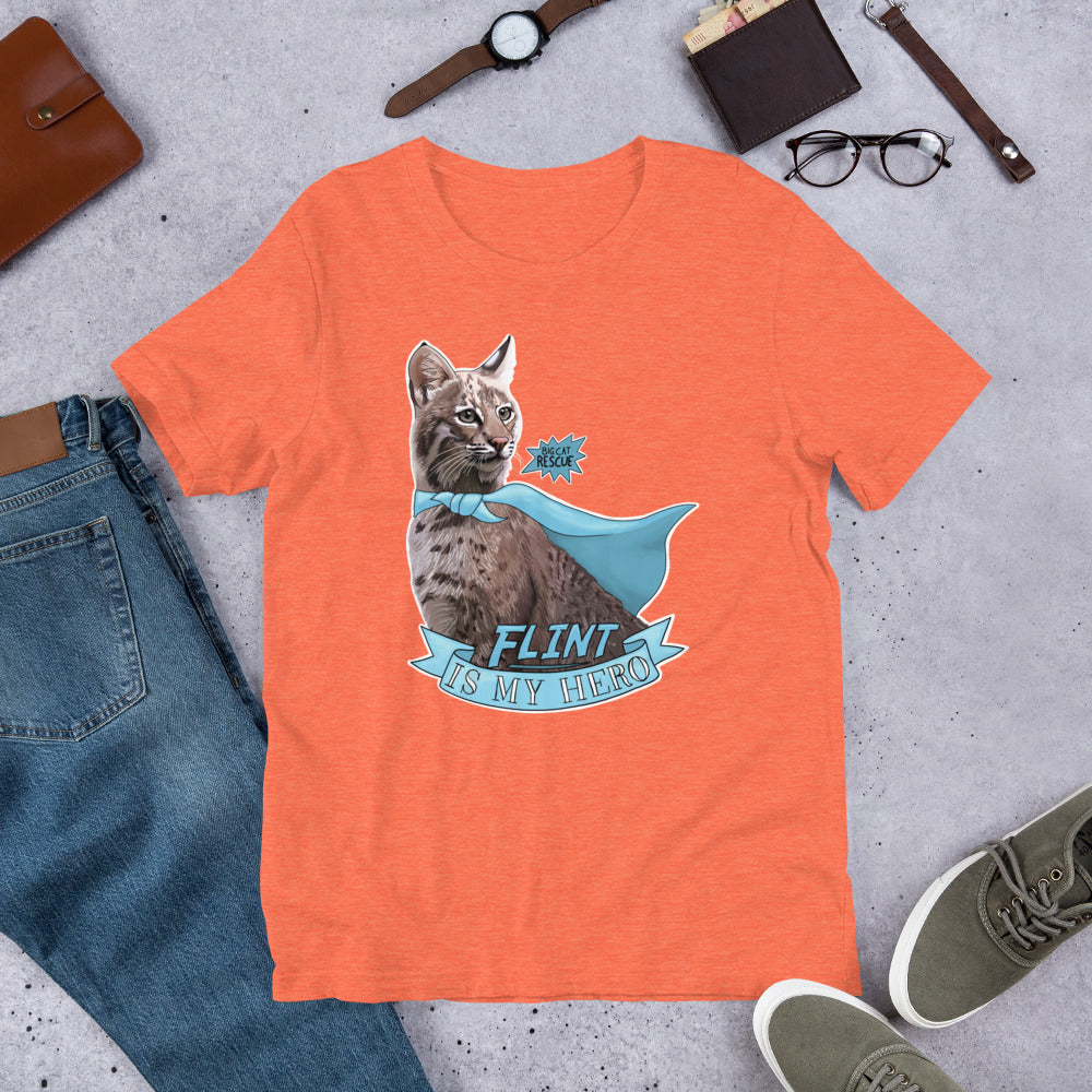 Shirt - Flint Bobcat is my Hero Tee