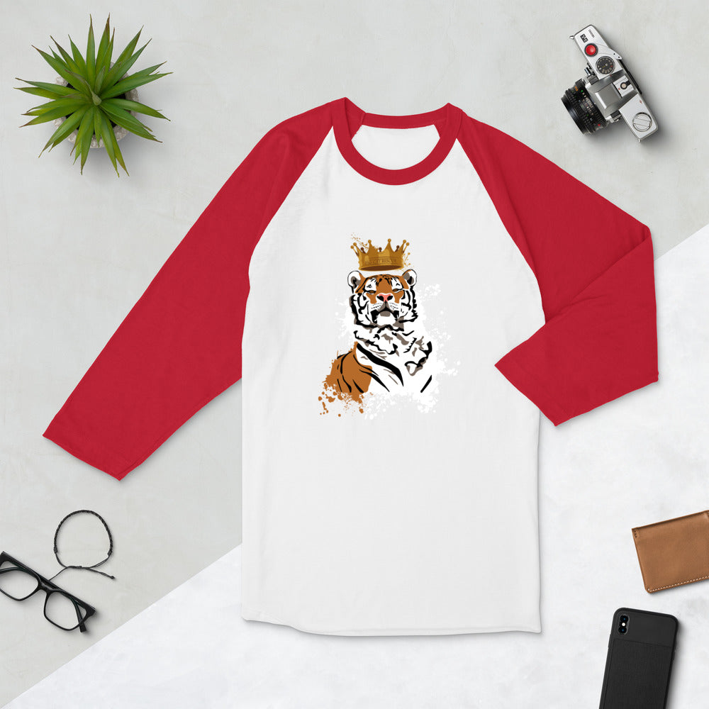 Shirt - All Tigers Are Kings 3/4 sleeve