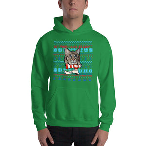 Sweatshirt - Not so Ugly Flint Bobcat Christmas Hoodie (Up to 5x)
