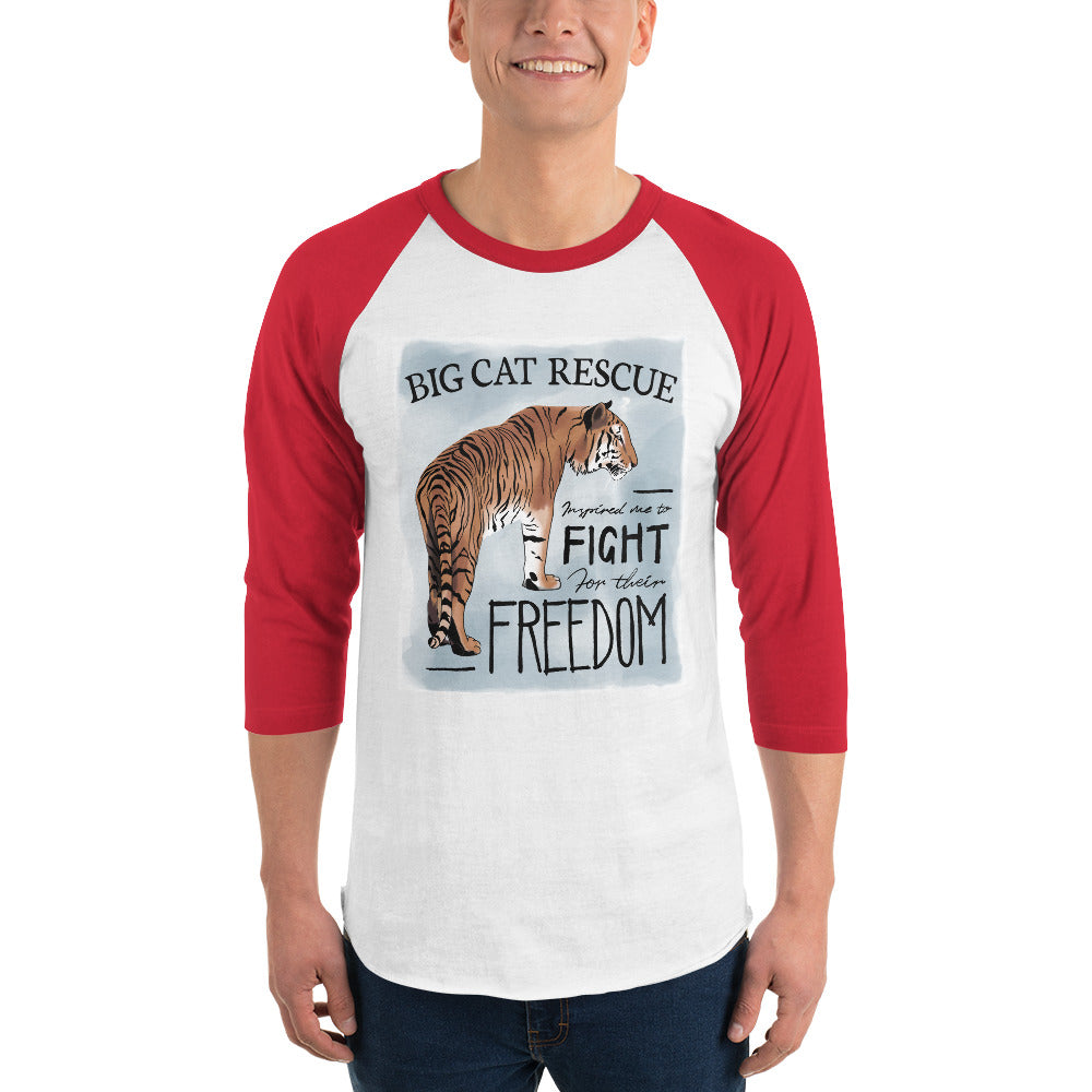 Shirt - Fight for Freedom 3/4 Sleeve