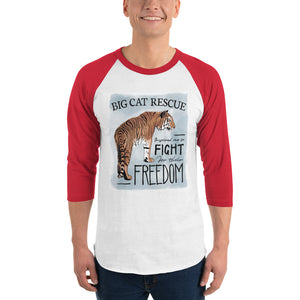 Shirt - Fight for Freedom 3/4 Sleeve