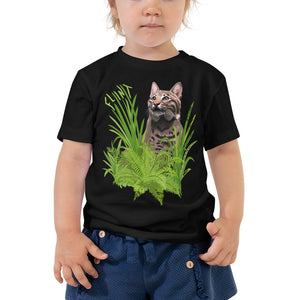 Kids Shirt - Flint the Curious Bobcat Toddler Tee