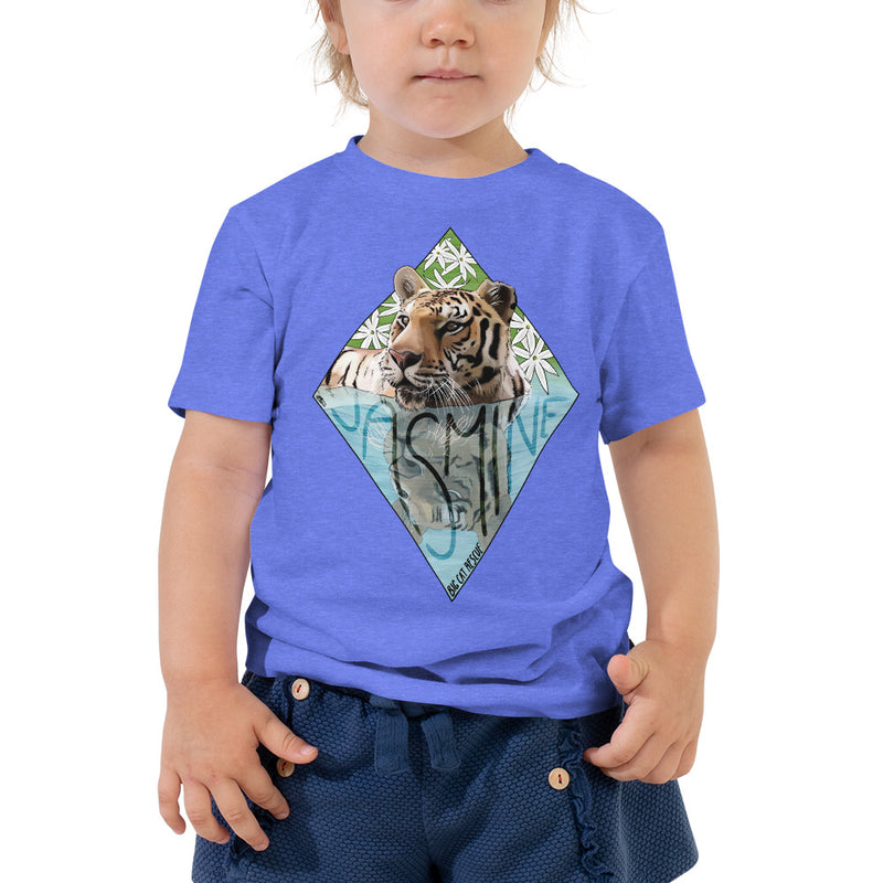 Kids Shirt - Jasmine Tiger Reflections Toddler Tee