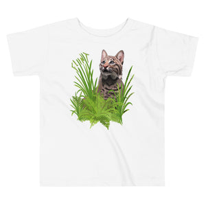 Kids Shirt - Flint the Curious Bobcat Toddler Tee