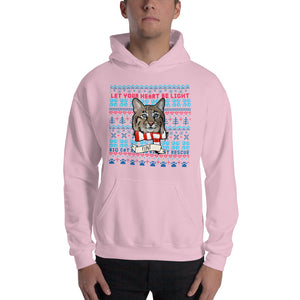 Sweatshirt - Not so Ugly Flint Bobcat Christmas Hoodie (Up to 5x)