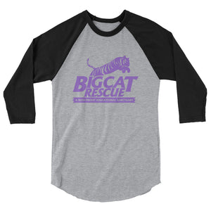 Shirt - Big Cat Rescue Logo 3/4 Sleeve