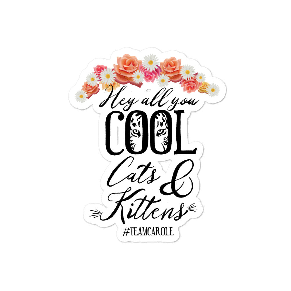 Sticker - Cool Cats and Kittens