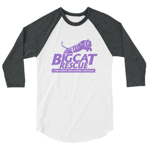 Shirt - Big Cat Rescue Logo 3/4 Sleeve
