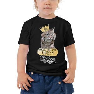 Kids Shirt - Kewlona Bobcat Social Queen Toddler Tee