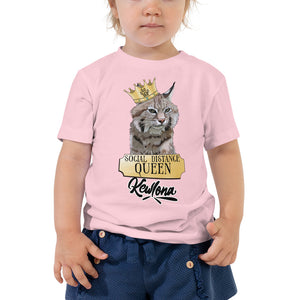 Kids Shirt - Kewlona Bobcat Social Queen Toddler Tee