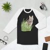 Shirt - Illithia Serval 3/4 Sleeve Raglan