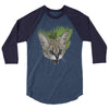Shirt - Hissy Nala Serval 3/4 sleeve raglan