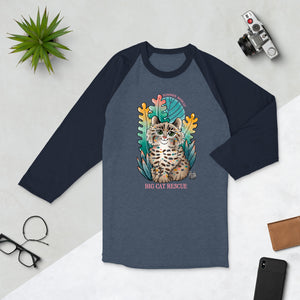Shirt - Summer Bobcat Dreams 3/4 Sleeve Raglan