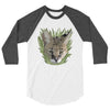 Shirt - Zucari Serval 3/4 Sleeve Raglan