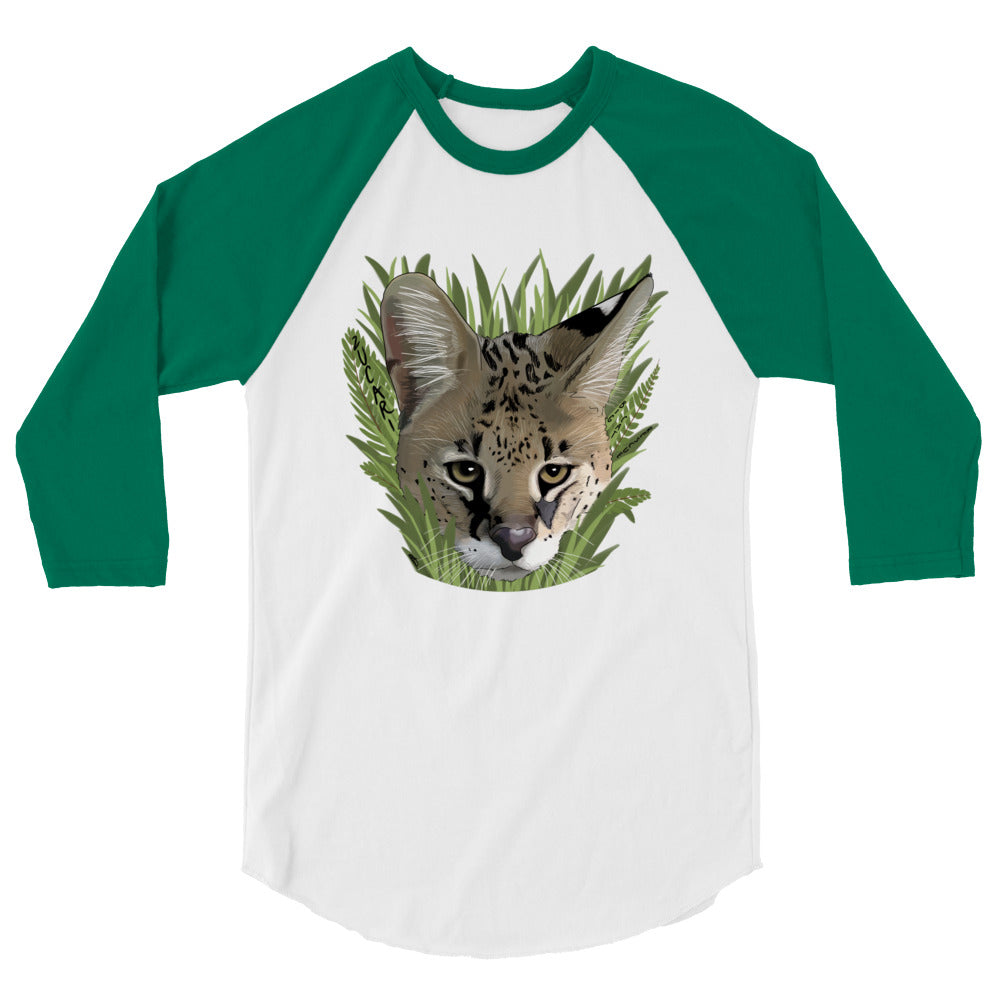 Shirt - Zucari Serval 3/4 Sleeve Raglan