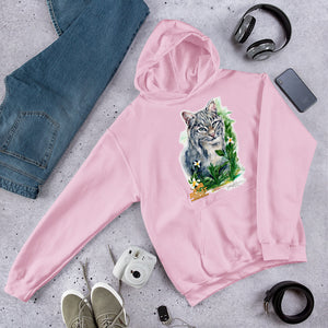Sweatshirt - Whimsical Summer Bobcat Hoodie