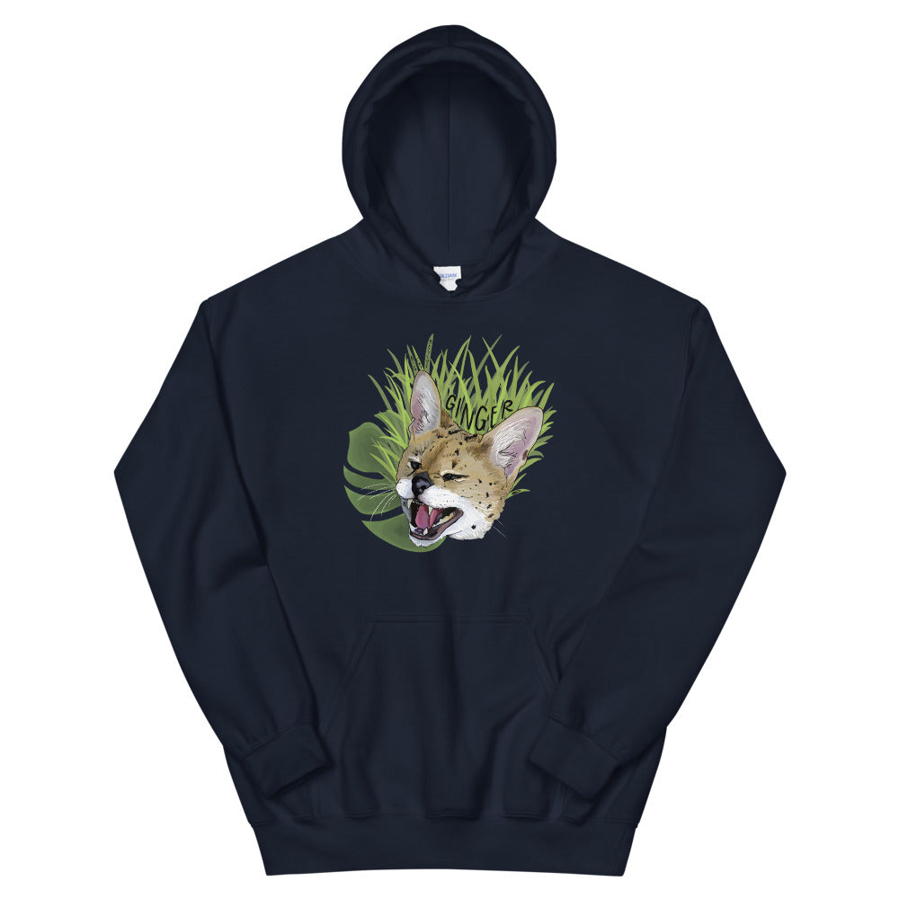 Sweatshirt - Ginger Serval Hoodie