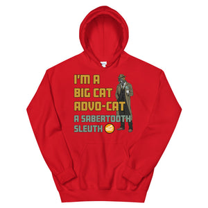 Sweatshirt - Advo-Cat Saber Tooth Sleuth Hoodie