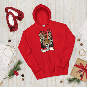 Sweatshirt - Jingle Bells Jasmine Tiger Hoodie