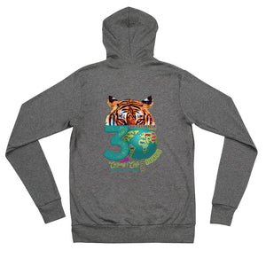Sweatshirt - Big Cat Rescue 30th Anniversary Zip Hoodie