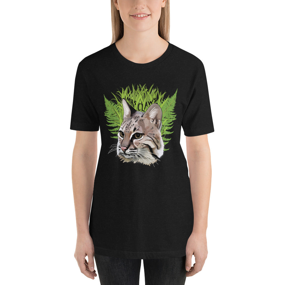 Shirt - Mrs Claws Bobcat Scoop Tee (up to 5x)