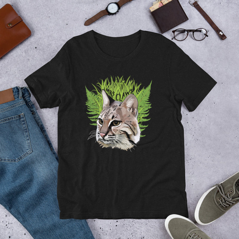 Shirt - Mrs Claws Bobcat Scoop Tee (up to 5x)