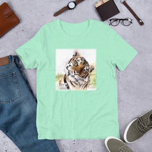 Shirt - Jasmine Tiger Watercolor Tee