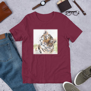 Shirt - Jasmine Tiger Watercolor Tee