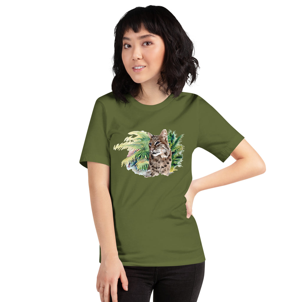 Shirt - Shiloh Bobcat Watercolor Tee