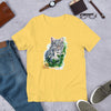 Shirt - Whimsical Summer Bobcat Tee
