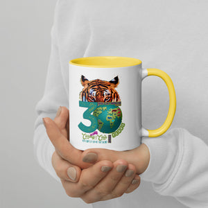 Mug  - Big Cat Rescue 30th Anniversary Cup with Color Inside