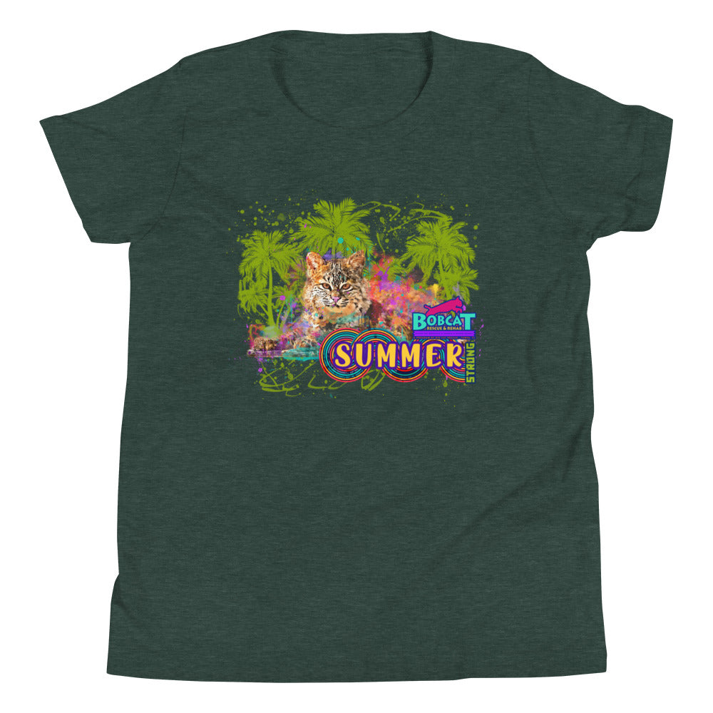 Kids Shirt - Summer Paradise Rehab Bobcat Youth Tee